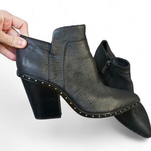 💚 MERCER EDIT Road Rage Black Ankle Booties (8.5)